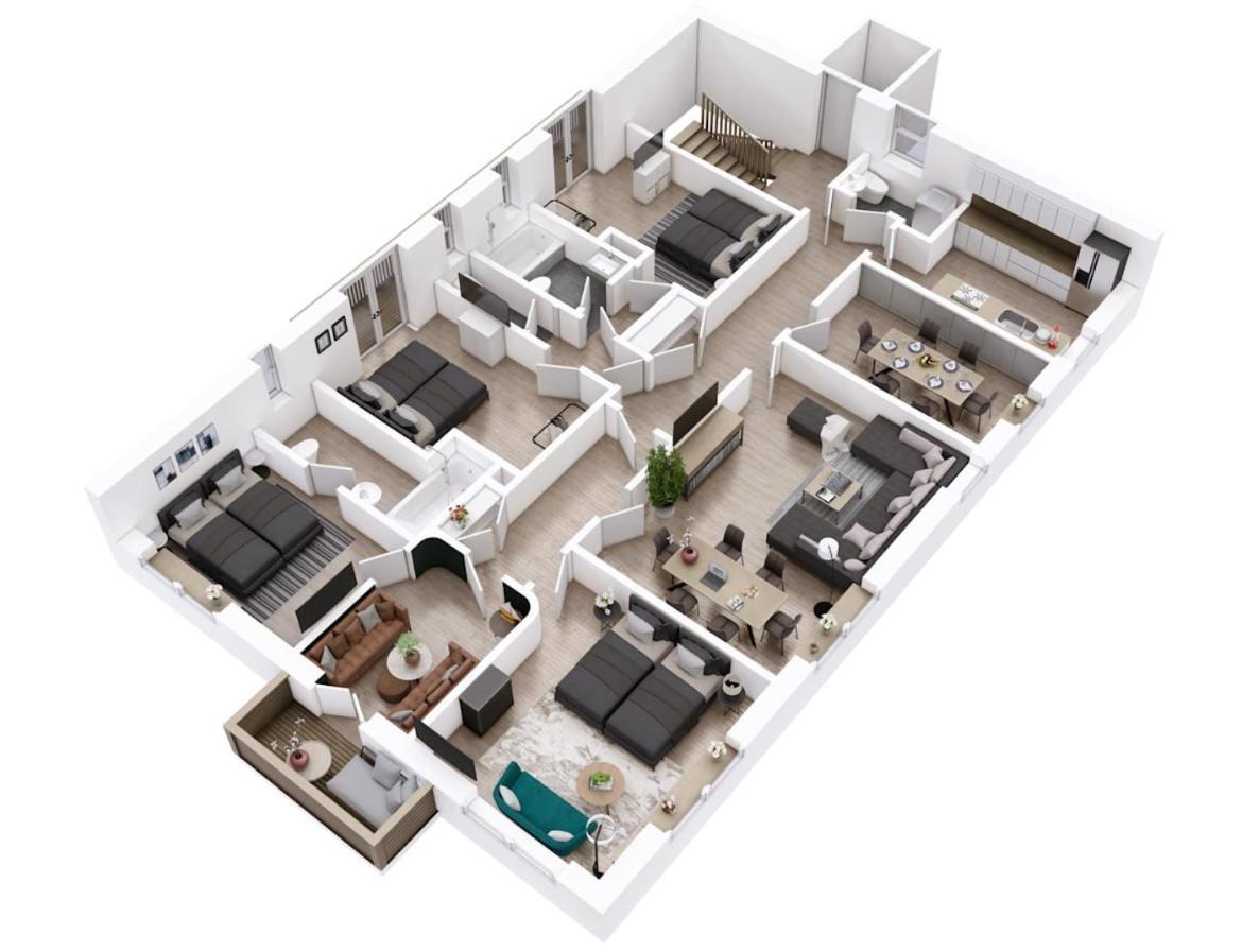 Morehome Apartments, Center,Parking 180Qm Bad Wörishofen Extérieur photo